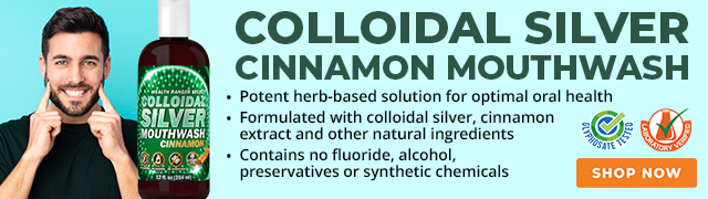 Colloidal Silver Mouthwash - Cinnamon