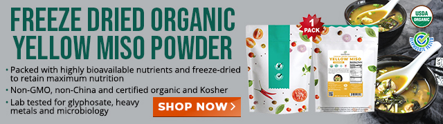 Freeze-Dried Organic Yellow Miso Powder