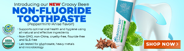 Groovy Bee Non-Fluoride Toothpaste - Peppermint and Anise