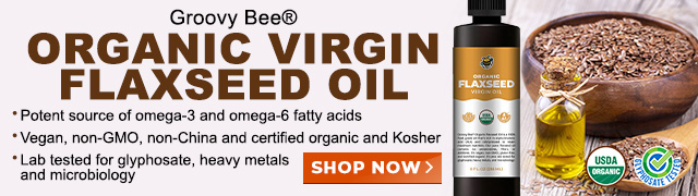 Groovy Bee Organic Virgin Flaxseed Oil