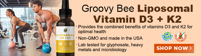 Groovy Bee Liposomal Vitamin D3 Plus K2