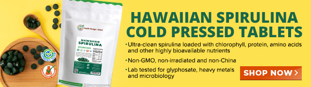 Hawaiian Spirulina Cold Pressed Tablets - 12 oz