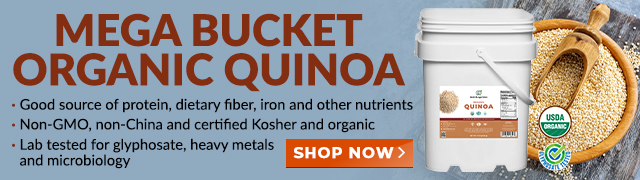 Mega Bucket - Organic Quinoa