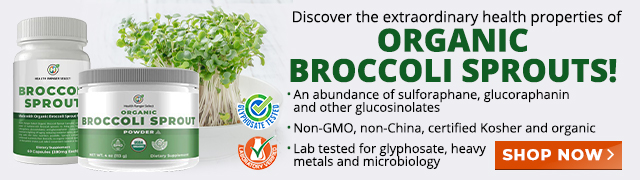 Organic Broccoli Sprouts Powder and Capsules