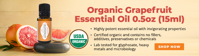 Organic Grapefruit Essential Oil