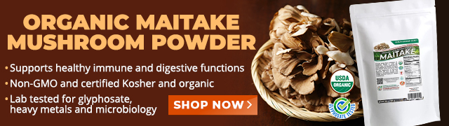 Organic Maitake Mushroom Powder