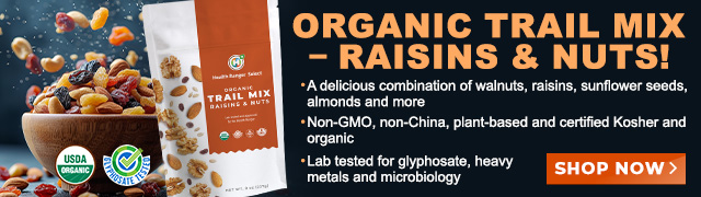 Organic Trail Mix - Raisins and Nuts