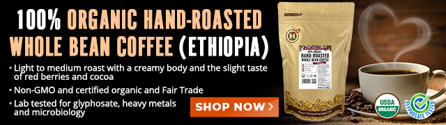 Organic Hand-Roasted Whole Bean Coffee - Ethiopia