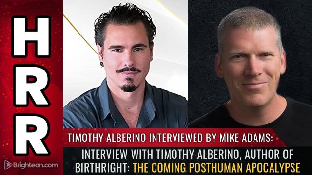 Interview with Timothy Alberino, author of Birthright: The Coming ...