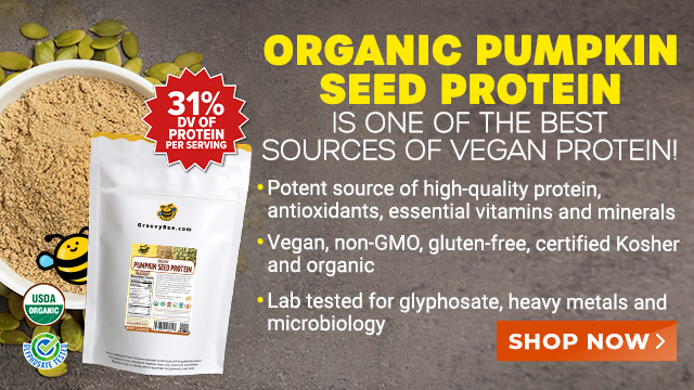 Groovy Bee Organic Pumpkin Seed Protein Powder