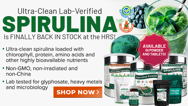 Health Ranger Select Spirulina Powder and Tablets