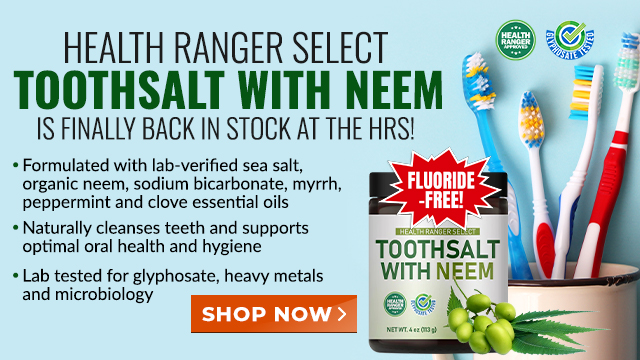 Health Ranger Select Tooth Salt with Neem