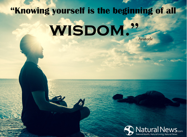  Knowing yourself is the beginning of all wisdom 