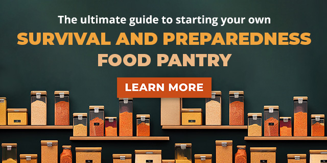 Survival and Preparedness Food Pantry