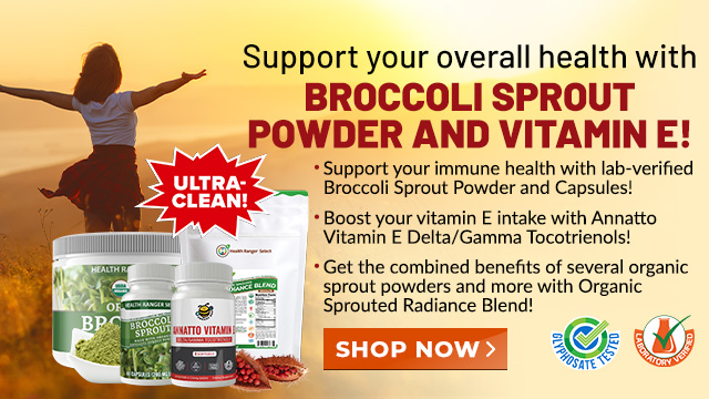 Broccoli Sprout Powder and Vitamin E