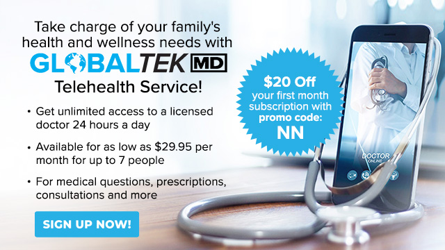 GlobalTek MD Telehealth Service