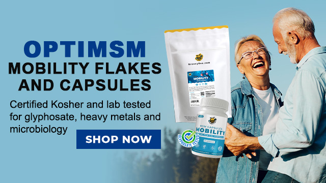 Groovy Bee OptiMSM Flakes and Capsules