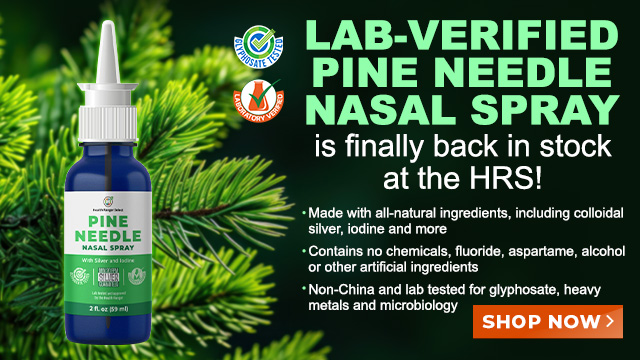 Pine Needle Nasal Spray with Silver and Iodine