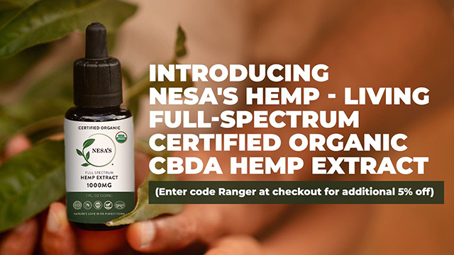 Nesa's Certified Organic CBDa Hemp Extract