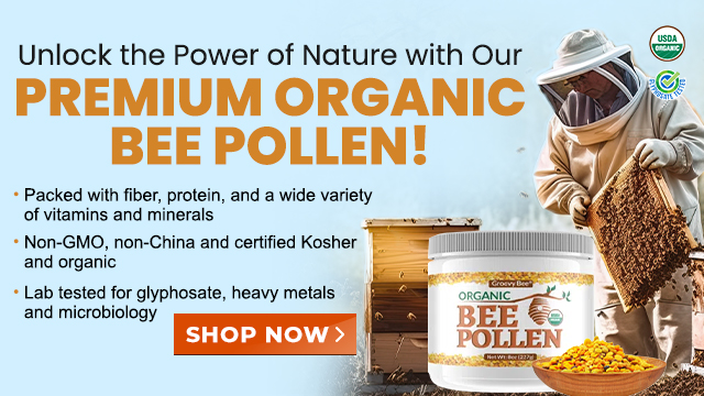 Groovy Bee Organic Bee Pollen