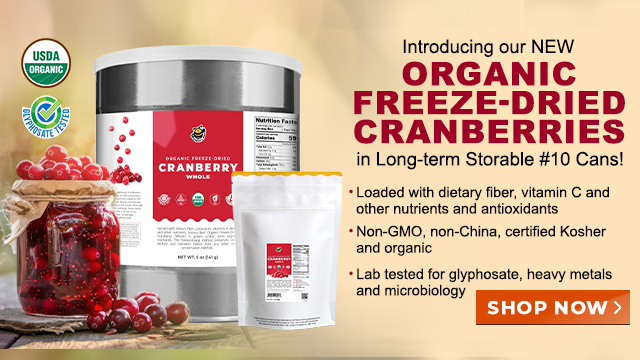 Organic Freeze-Dried Cranberry