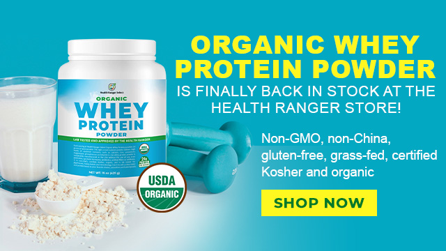 Health Ranger Select Organic Whey Protein Powder