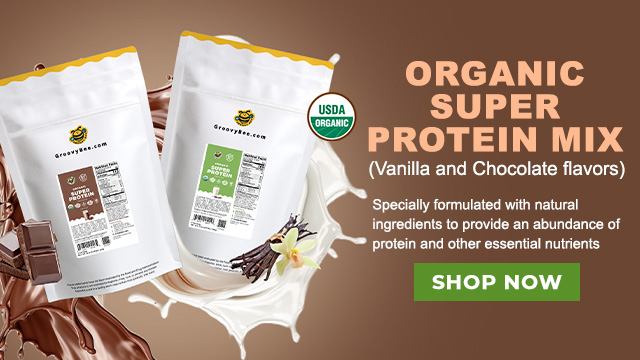 Organic Super Protein - Vanilla and Chocolate