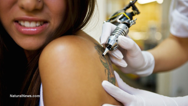Image: Industrial-grade tattoo ink could be poisoning Americans