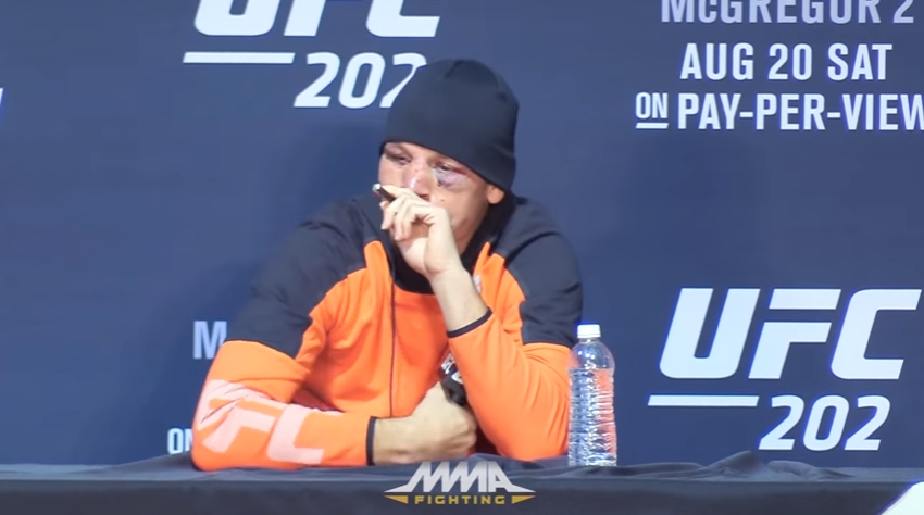 Image: MMA fighter Nate Diaz targeted, possibly penalized for using CBD oil