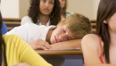 Sleeping-Teen-Class
