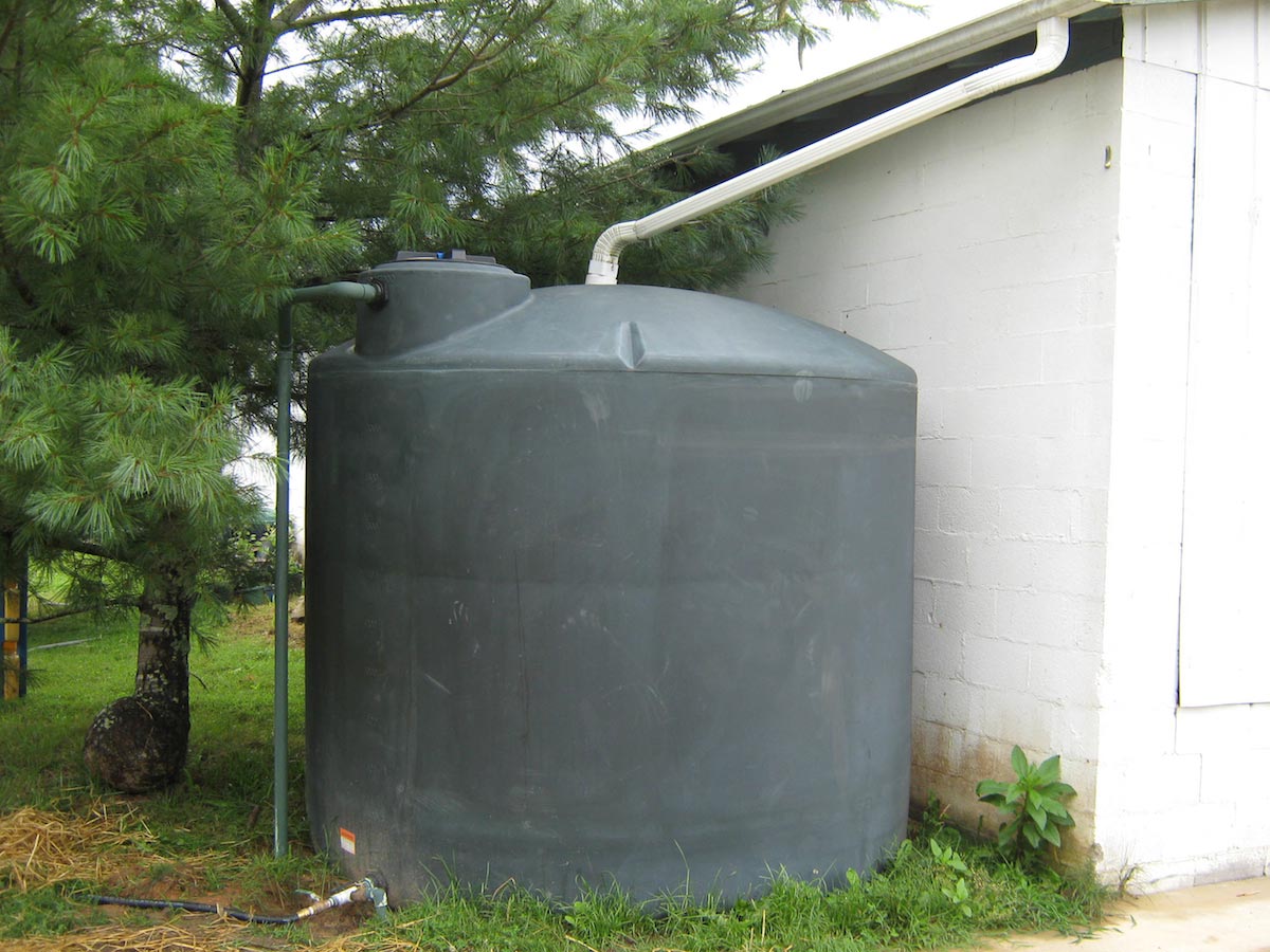 Image: Off-grid living: Harvesting rainwater on a budget