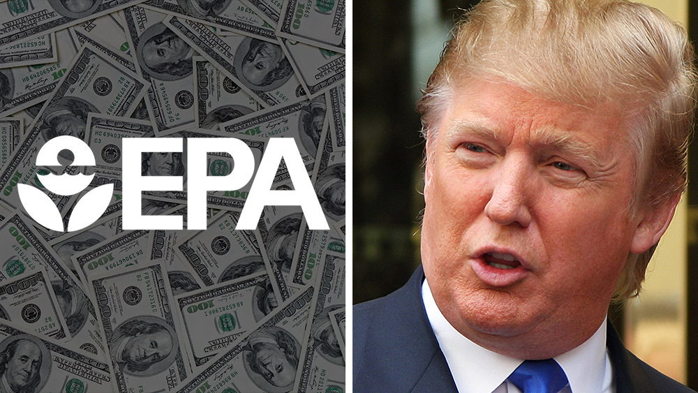 Image: President Trump to slash budgets of EPA, USDA and HHS … all corrupt agencies that betray America to corporate interests