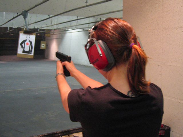 Image: People who shoot at indoor ranges found to have shockingly high blood levels of lead, the heavy metal used to make bullets