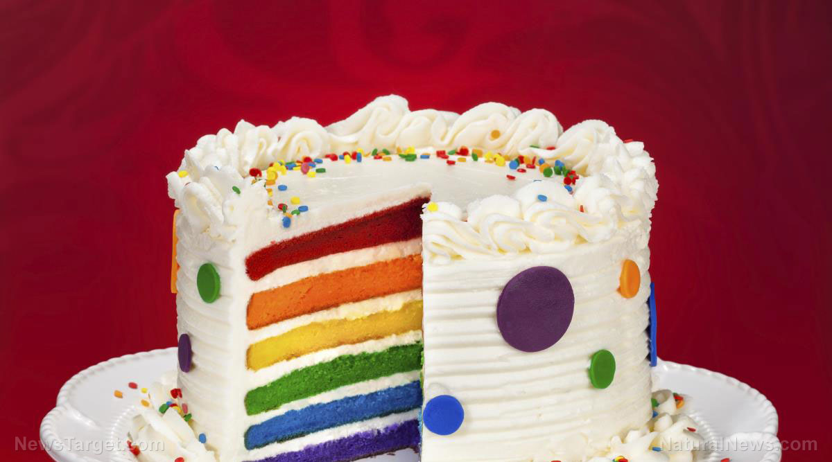 Image: Toxic tradition: Birthday cakes can contain toxic ingredients