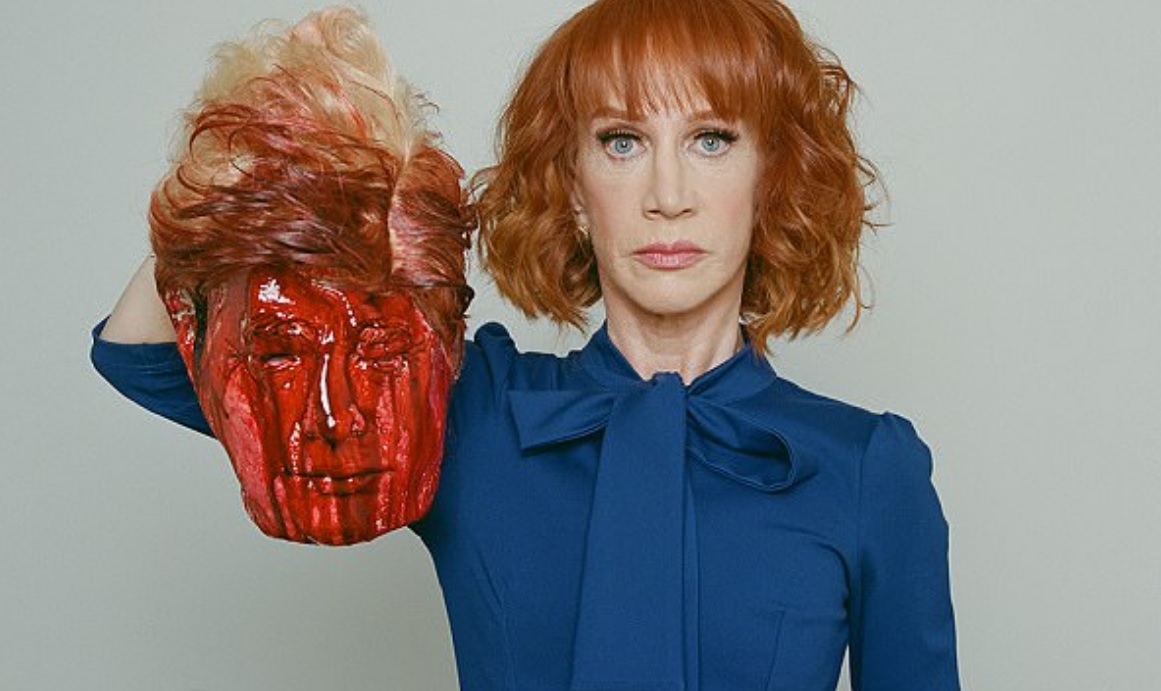 Image: Kathy Griffin sums up the deranged, violent, lunatic Left with video of the bloody, decapitated head of President Trump