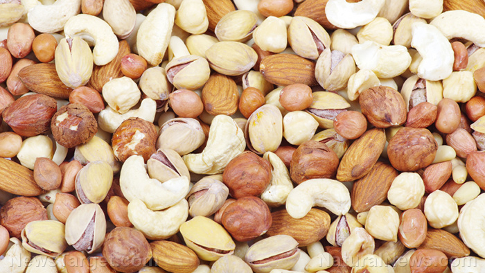Image: Time to go nuts! Almonds, pecans, walnuts, hazelnuts and cashews, linked to lower risk of colon cancer