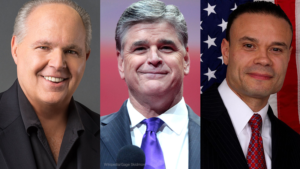 Image: Health Ranger calls out Sean Hannity, Rush Limbaugh and Dan Bongino for “free market” mistake that pushes pharma monopoly