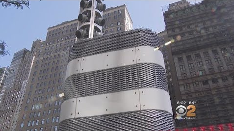 Image: Mysterious metal towers spotted all over New York City tunnels and bridges… surveillance devices?
