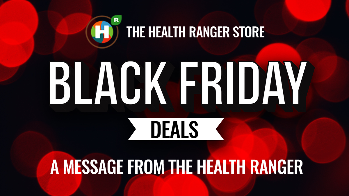 Image: This Black Friday, the Health Ranger needs your support as we go to bat for your health freedom, food freedom and freedom to THINK