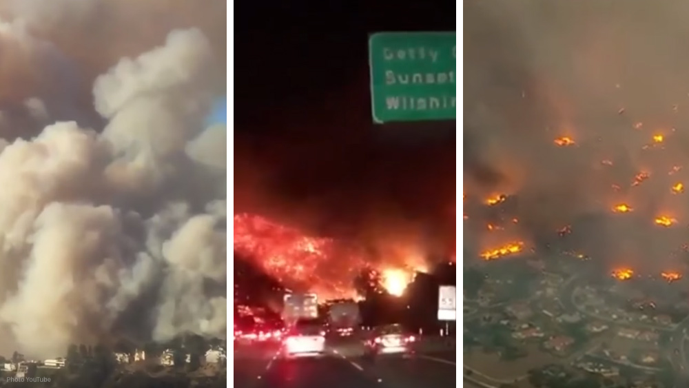 Image: PRAYERS for all the people (and animals) impacted by the raging California firestorm… (prepper skills put to the test)