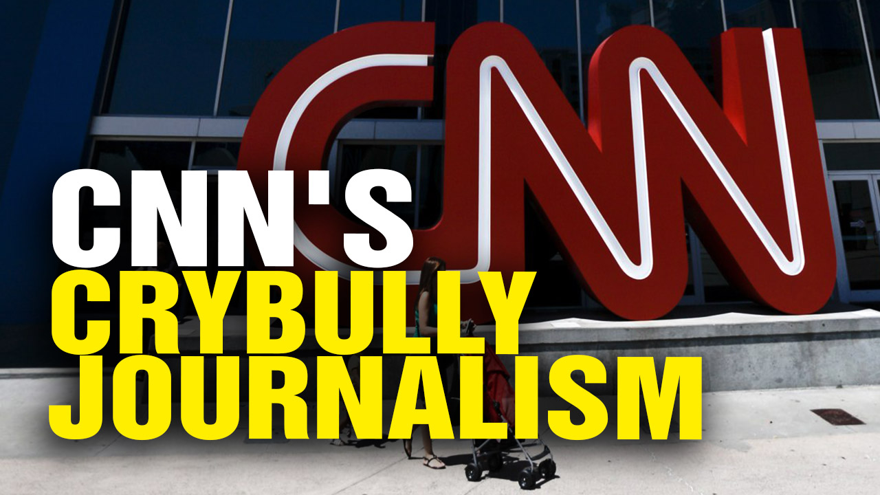 Image: CNN guest actually blames Trump for CNN’s repeated publishing of utterly fake news… the COLLAPSE of journalism is now complete