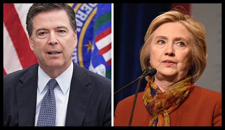 Image: SHOCK: Fired FBI Director Comey made MORE edits to Hillary’s exoneration letter to avoid charging her with serious crimes