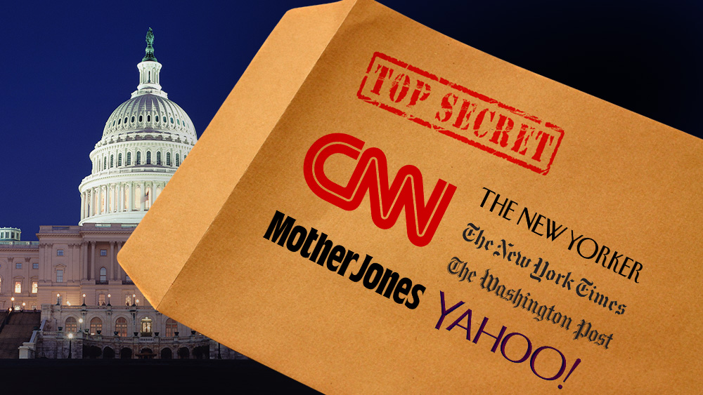 Image: Mother Jones, WashPost, NYT, CNN and Yahoo all exposed as deep state propaganda puppets in shocking FISA memo