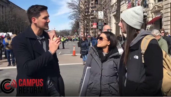 Image: Clueless anti-gun student marchers FAIL: They can’t even define “assault weapons”