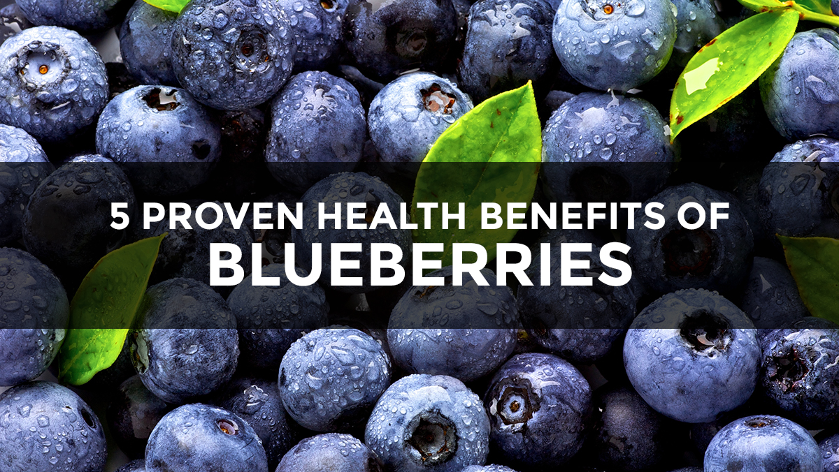 Image: 5 Proven health benefits of blueberries