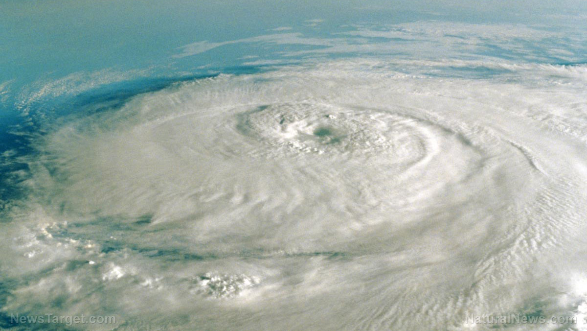 Image: “Weather wars” theorists claim Hurricane Harvey was engineered, “steered” toward Houston as a “weather terrorism” weapon