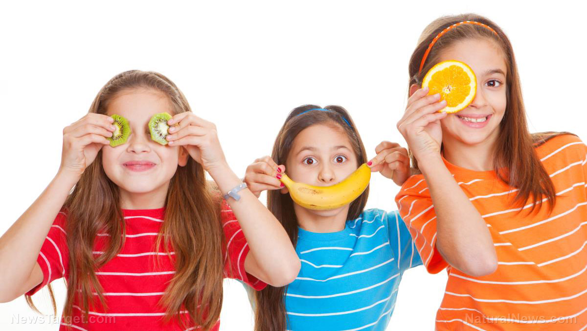 Image: Familiarity with a variety of healthy foods through the early years leads children to good eating habits later