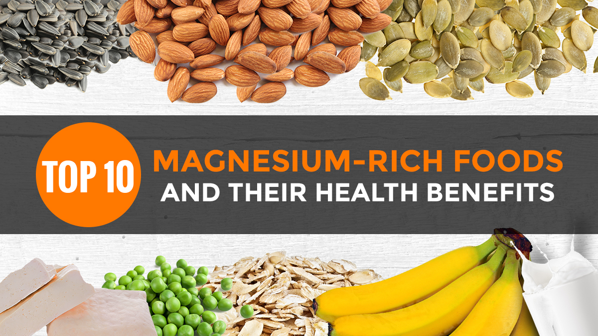 Image: Top 10 magnesium-rich foods and their health benefits