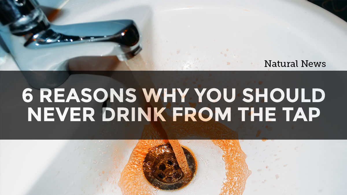 Image: What’s in your water: 6 Reasons why you should never drink from the tap