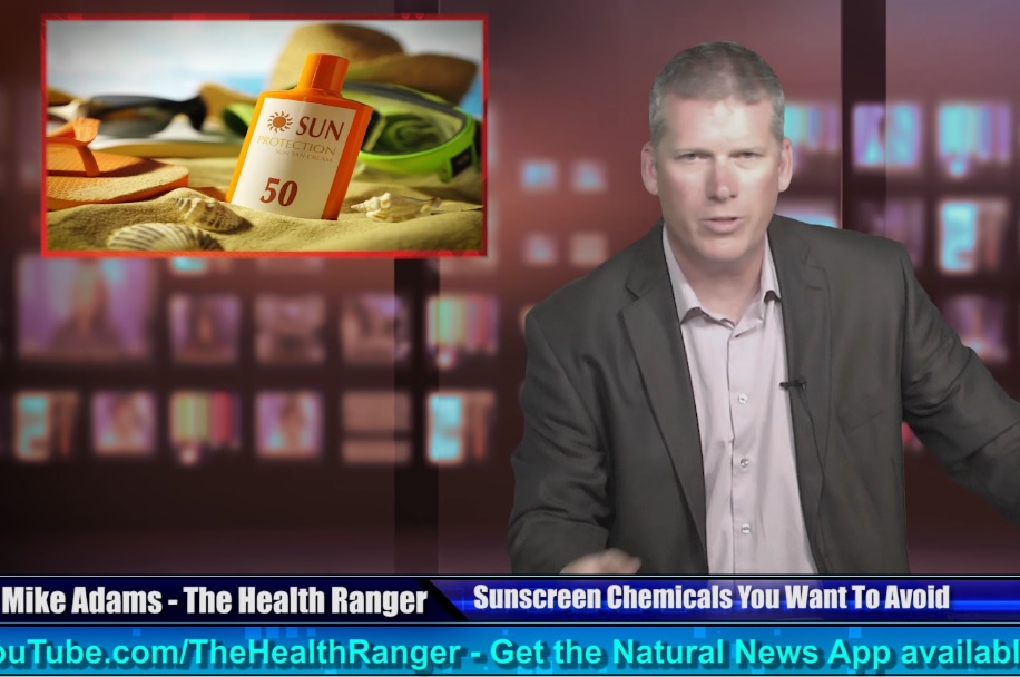 Image: Sunscreen chemicals are KILLING you (and poisoning the environment)
